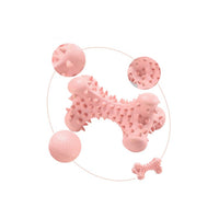 Bone chew toy in green