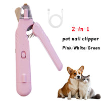 Nail clipper and grinder in pink