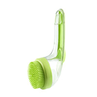 Bath brush in green
