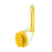 Bath brush in yellow